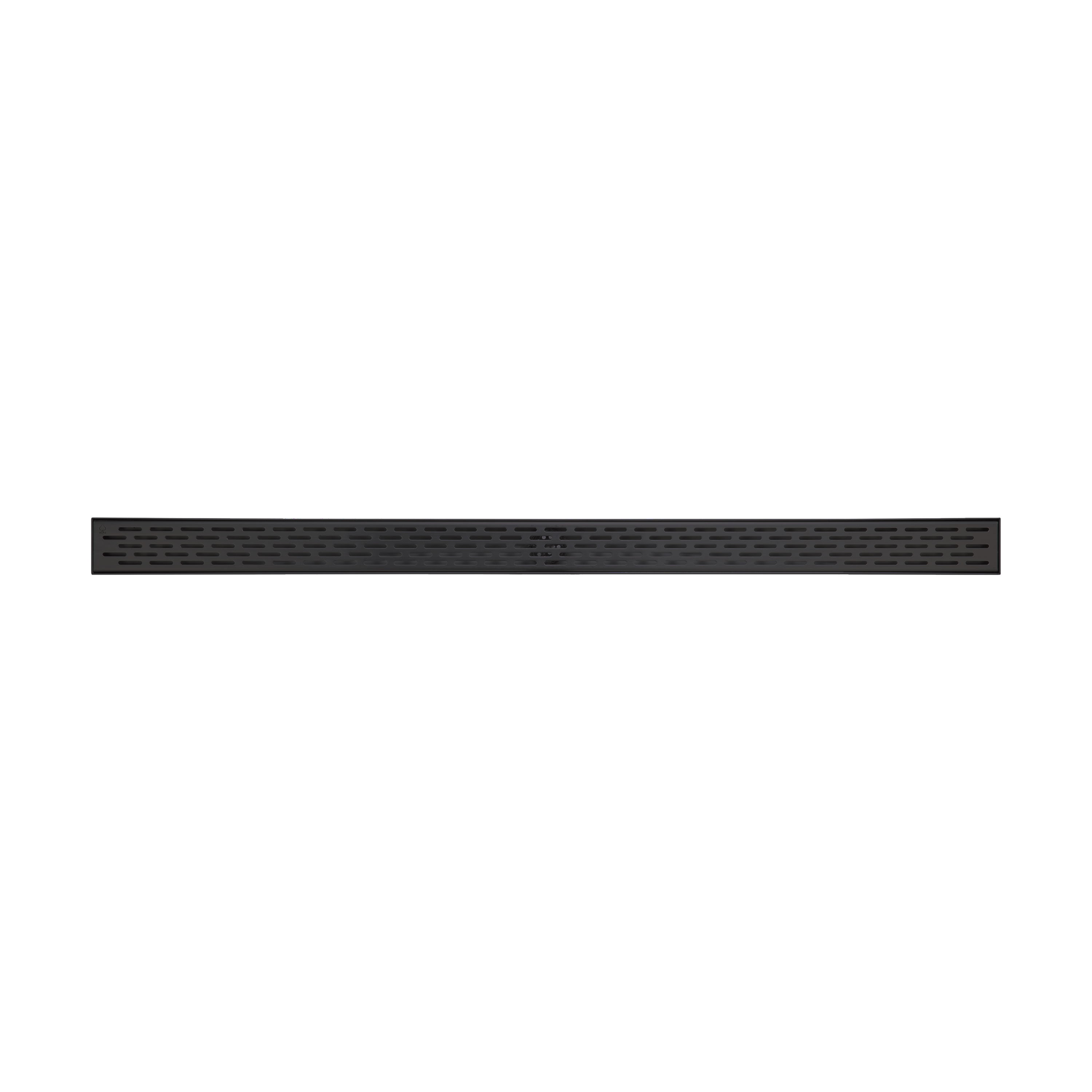 BAI 0528 Stainless Steel Linear Shower Drain - 48-inch Matte Black