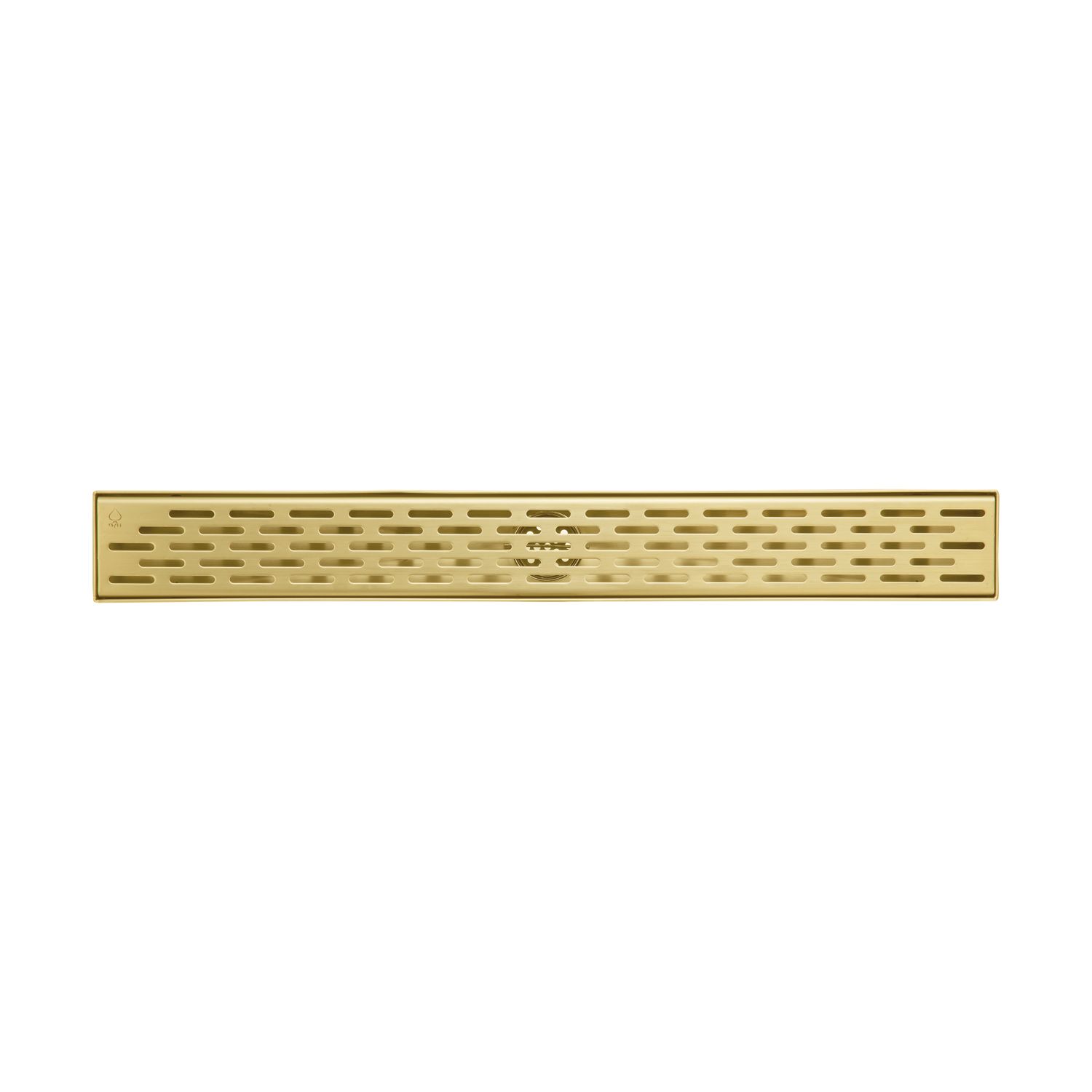BAI 0519 Stainless Steel 24-inch Linear Shower Drain in Brushed Gold
