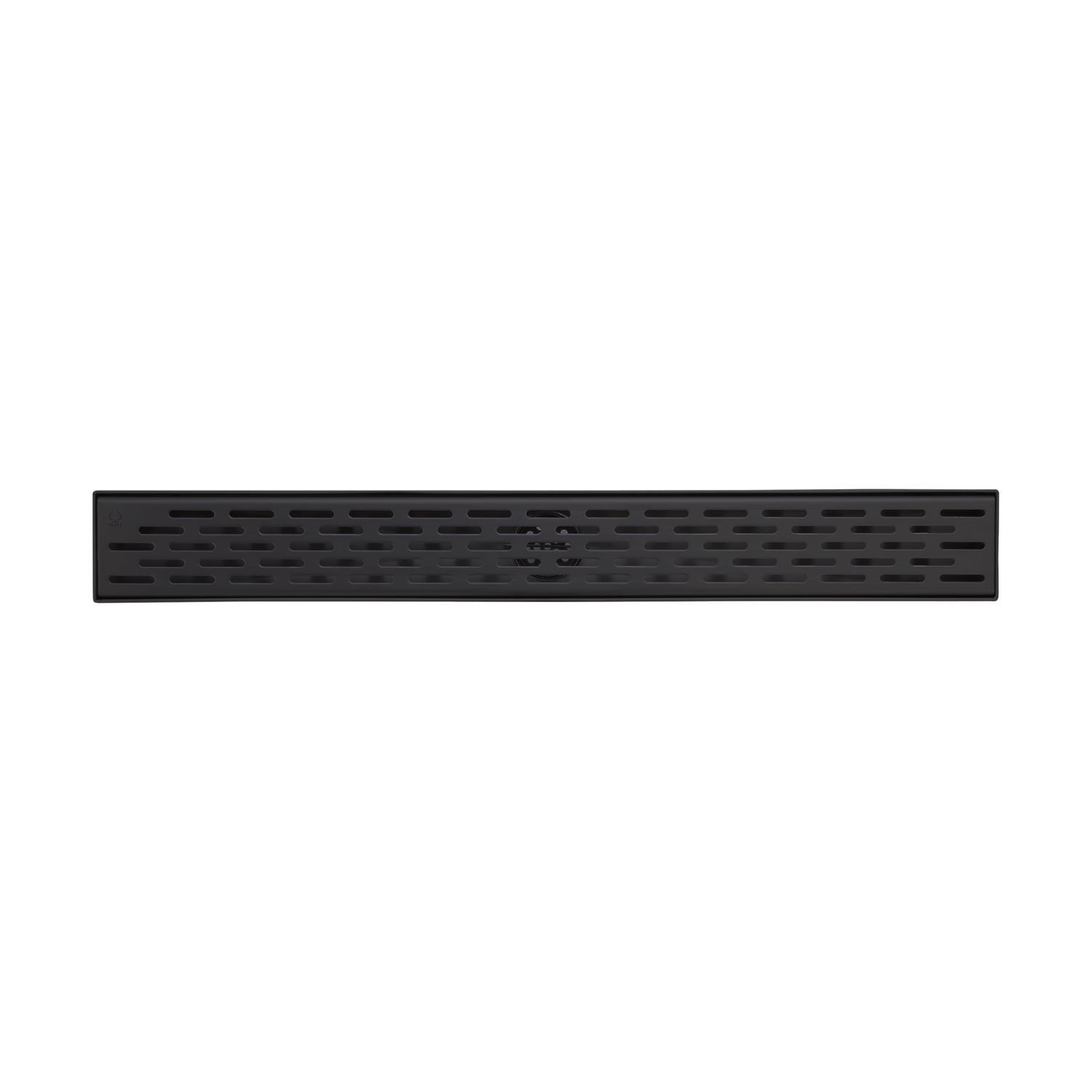 BAI 0525 Stainless Steel 24-inch Linear Shower Drain in Matte Black