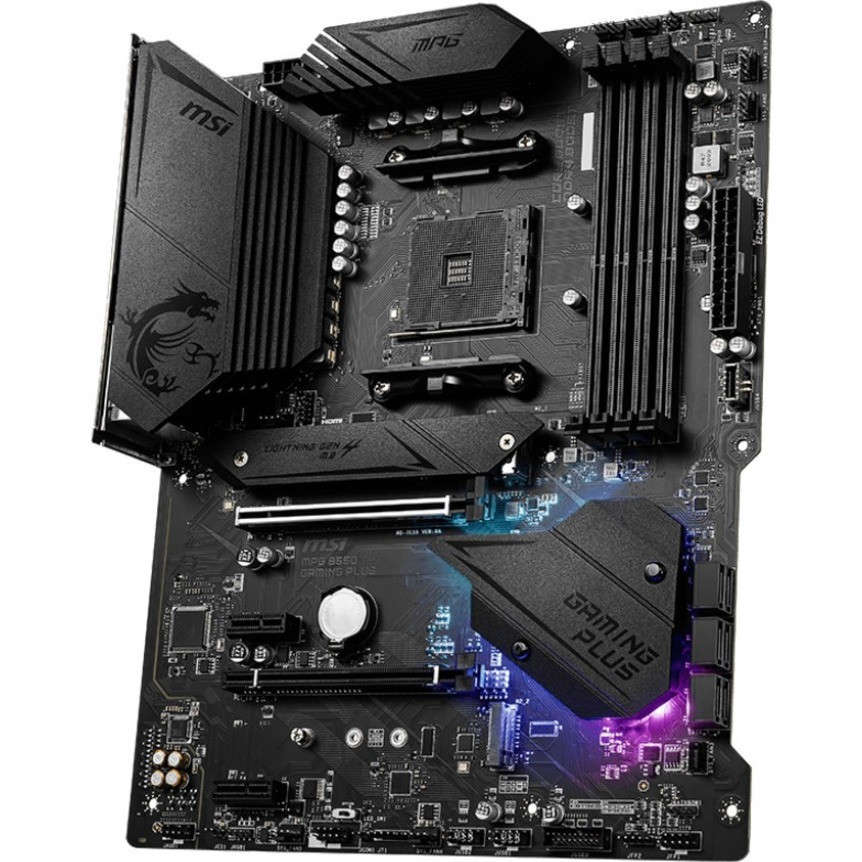 MSI MPG B550 GAMING PLUS Motherboard - High-Performance AM4 Platform