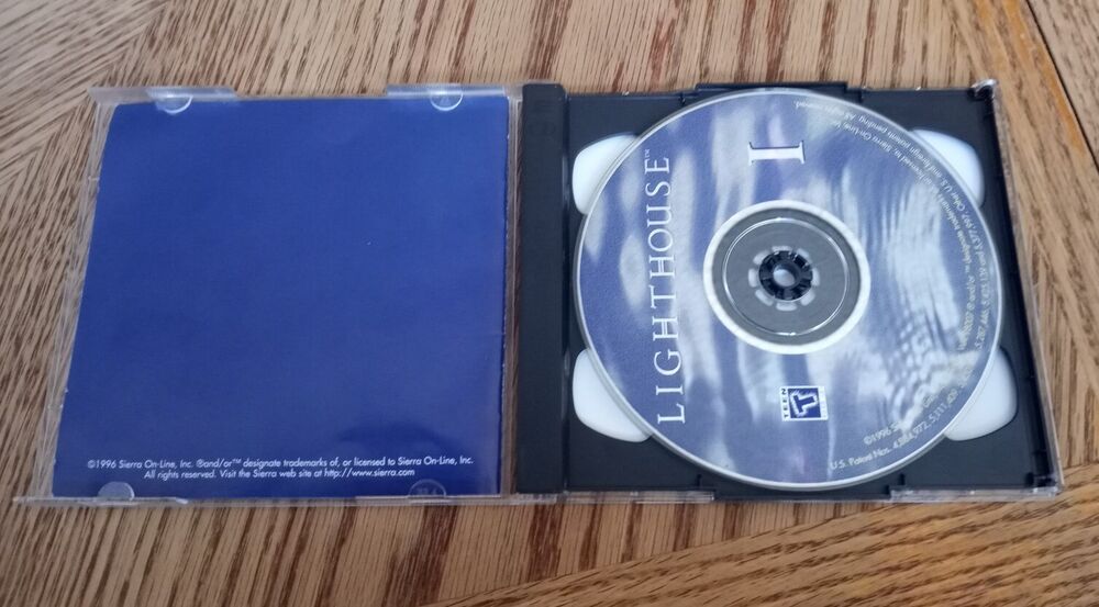 Lighthouse: The Dark Being (PC, 1996) - Complete 2 Disc Set with Manual