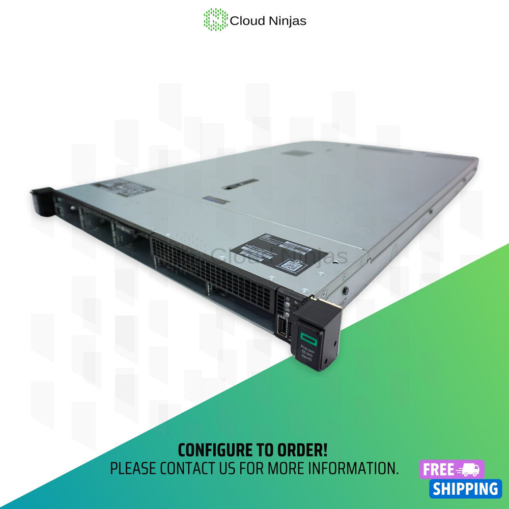 HPE ProLiant DL360 Gen10 8 Bay SFF Server with 2x Xeon Gold 6226R