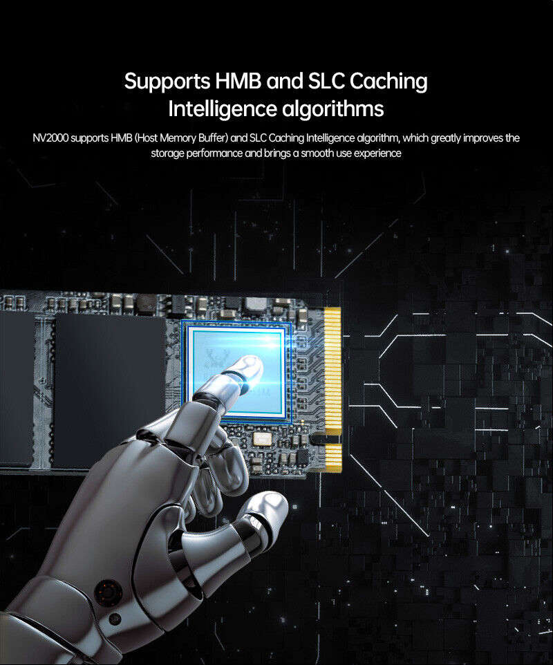 Netac 1TB M.2 2280 PCIe 3.0 x4 NVMe Internal SSD - High-Speed Storage