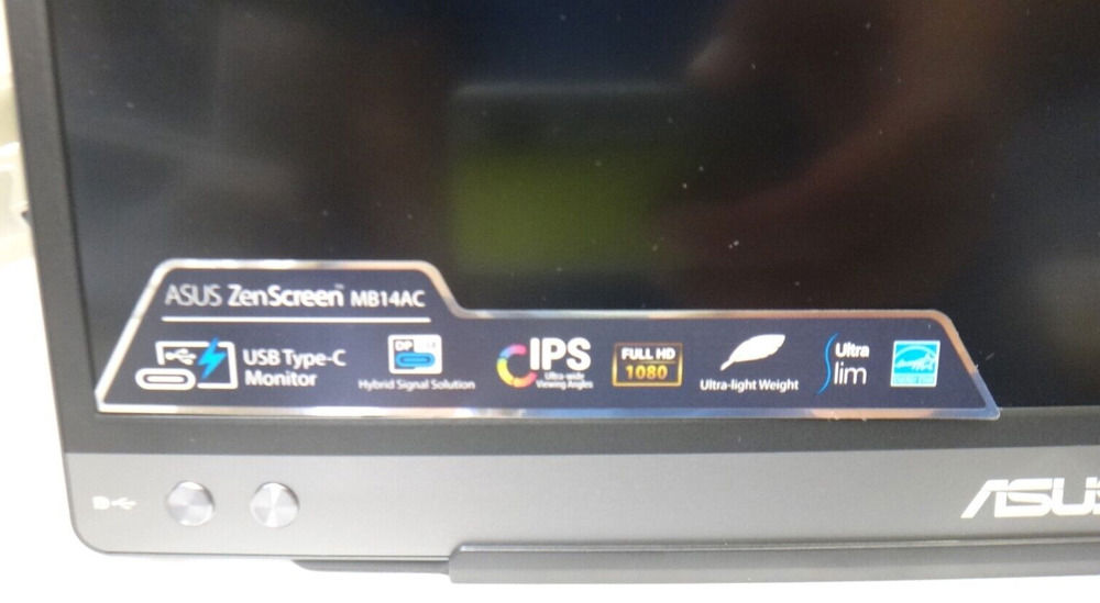 Portable USB Monitor - ASUS Zenscreen MB14AC 14" Full HD IPS Display