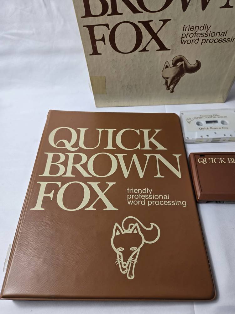 Commodore VIC-20 Quick Brown Fox Complete Set - Excellent Condition