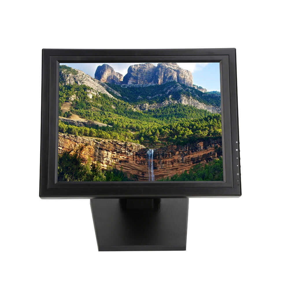 15/17 Inch Touch Screen Monitor with USB/VGA/HDMI for POS PC, Retail, and Hotel Use