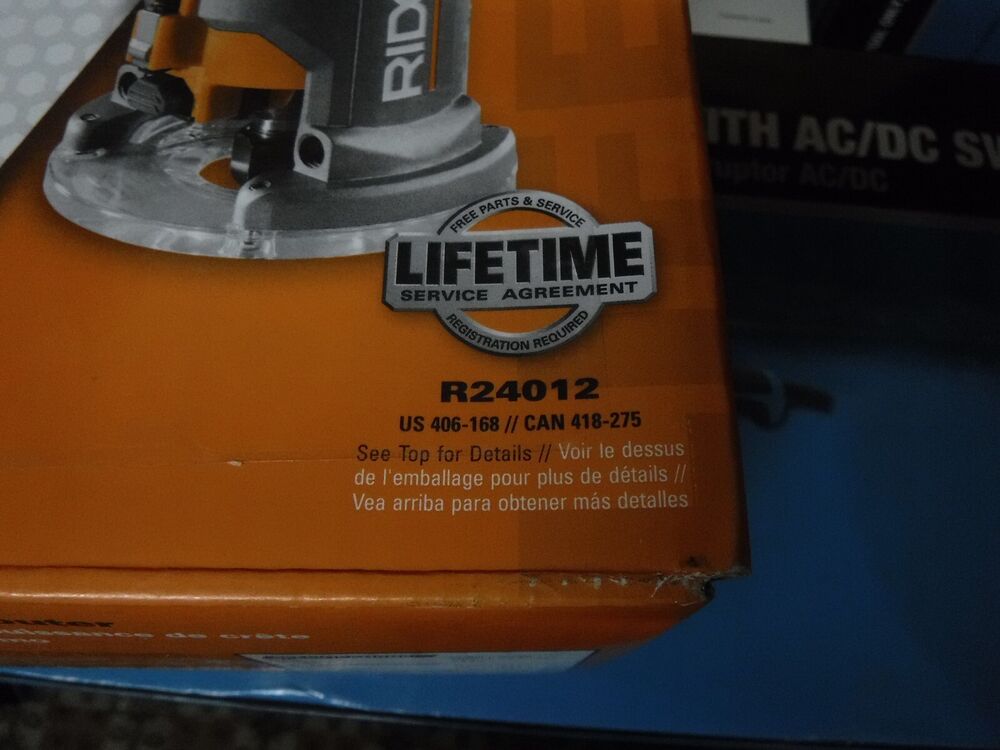 Ridgid 5.5 Amp Compact Fixed-Base Corded Router R24012 - New Arrival