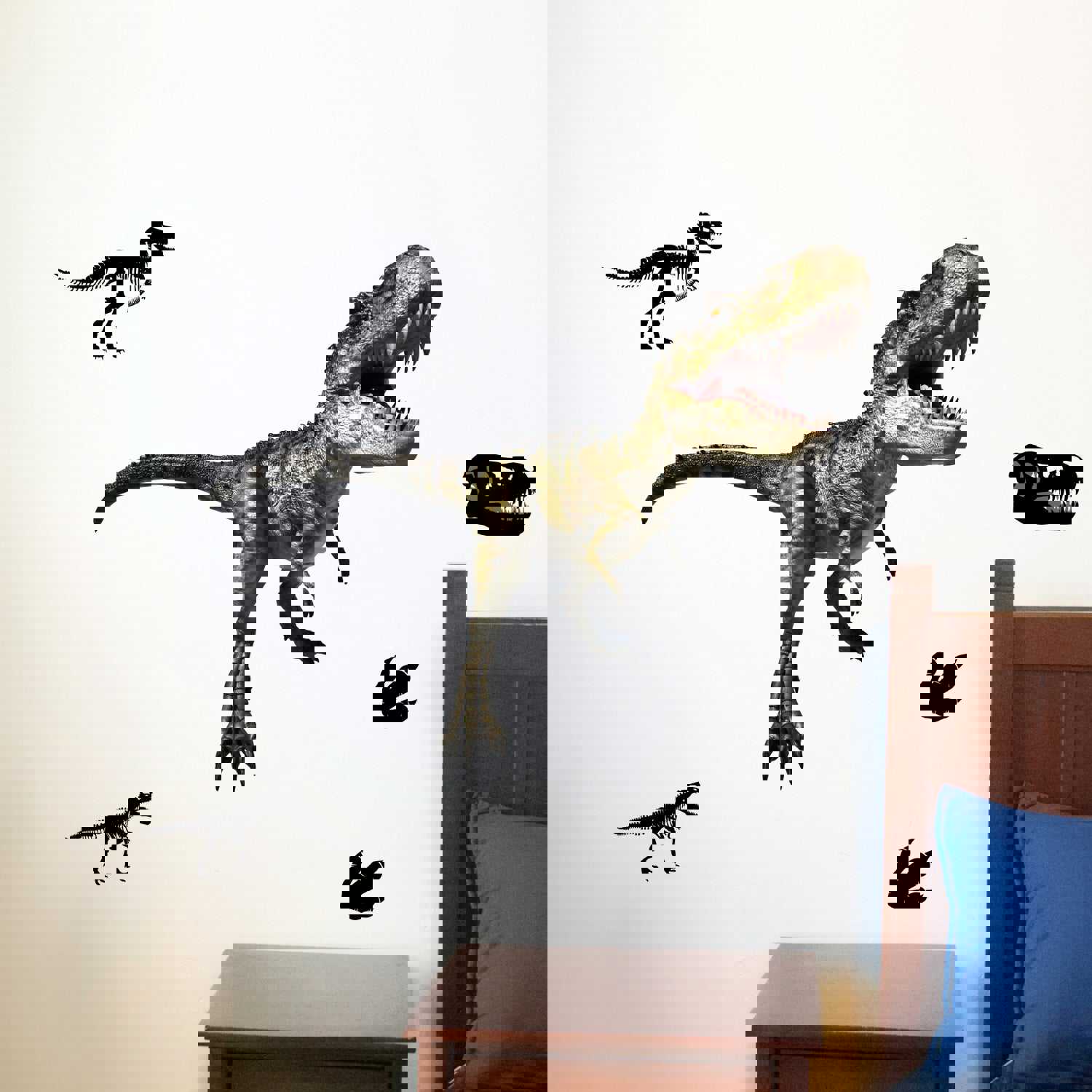 T-Rex Dinosaur Interactive Wall Decal