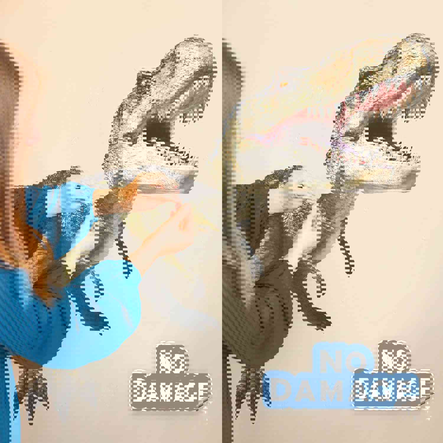 T-Rex Dinosaur Interactive Wall Decal
