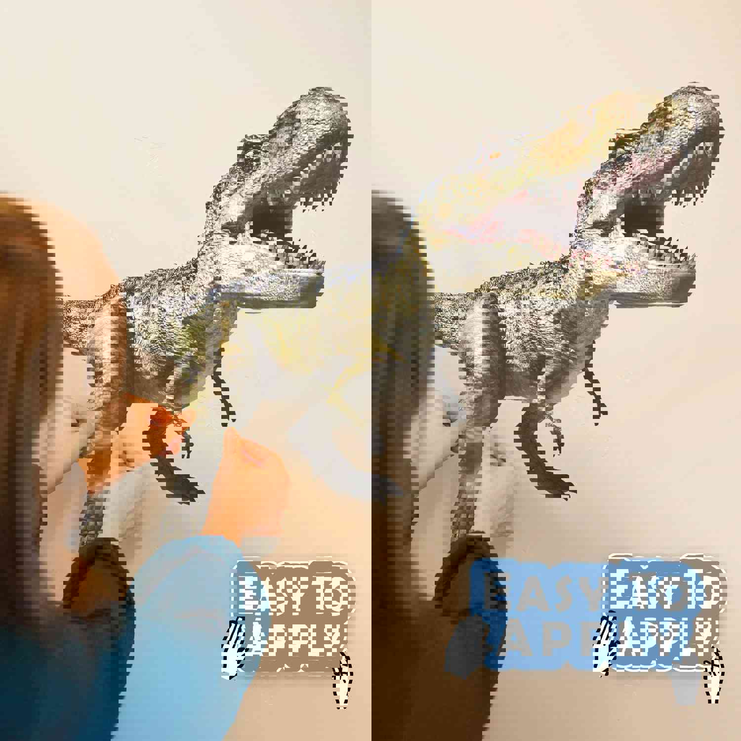 T-Rex Dinosaur Interactive Wall Decal