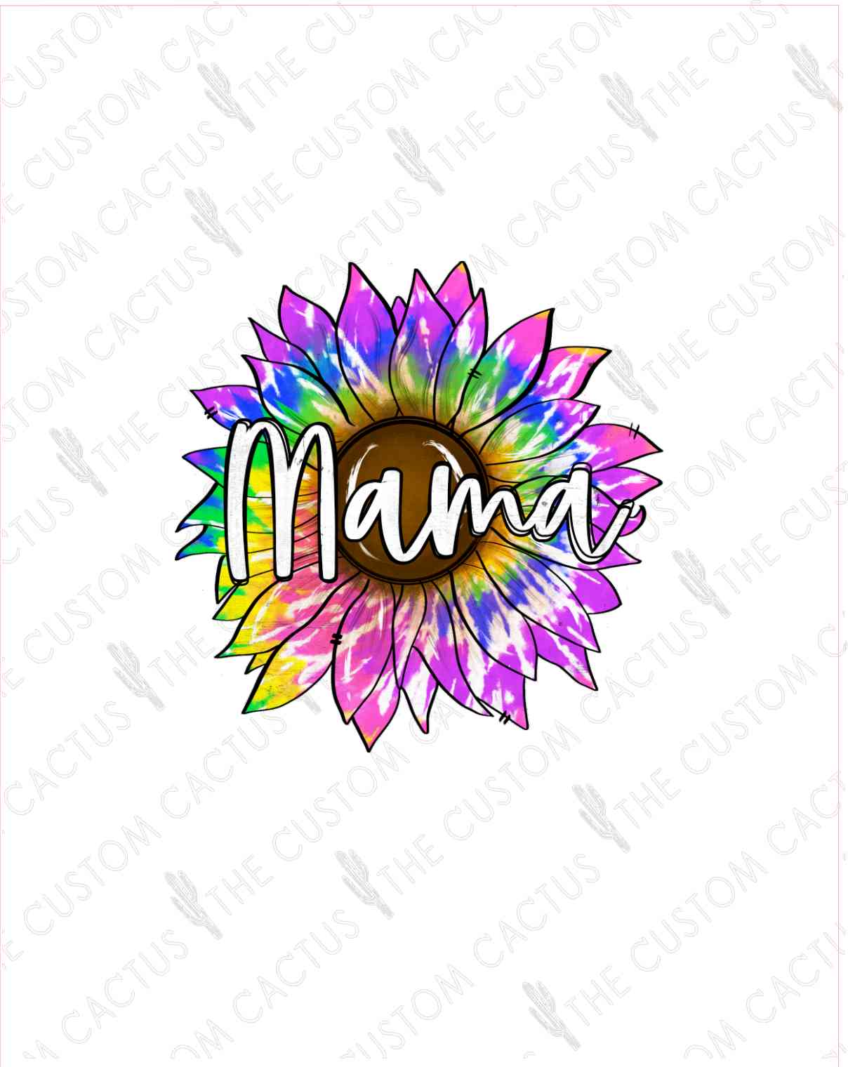 Flower Mama Cactus-Cals Vinyl Sticker