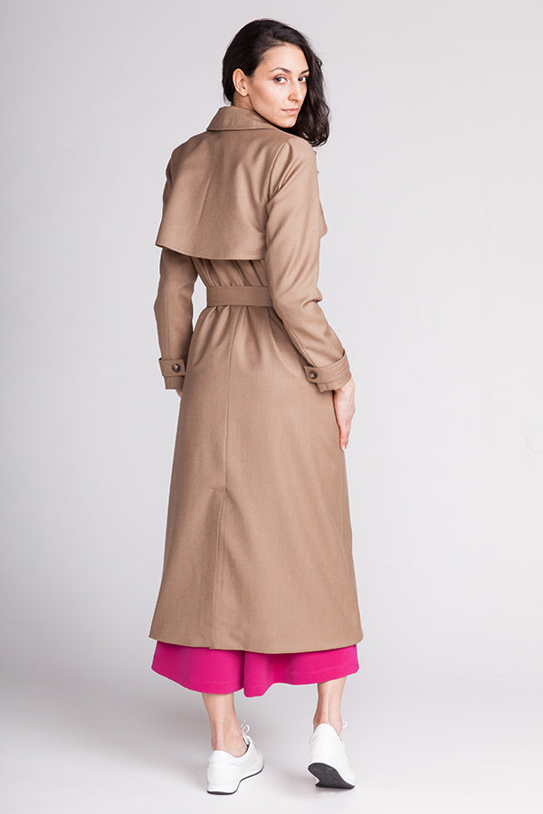 Named Clothing, Isla Trench Coat, Digital PDF Pattern