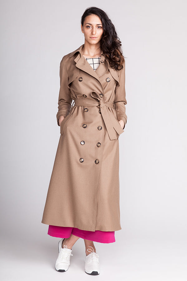 Named Clothing, Isla Trench Coat, Digital PDF Pattern