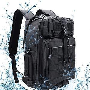 Fyland Tactical Backpack - Military EDC Molle Pack with Water-Resistant 1000D Nylon