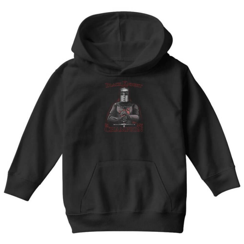 Black Knight Is My Champion Youth Hoodie