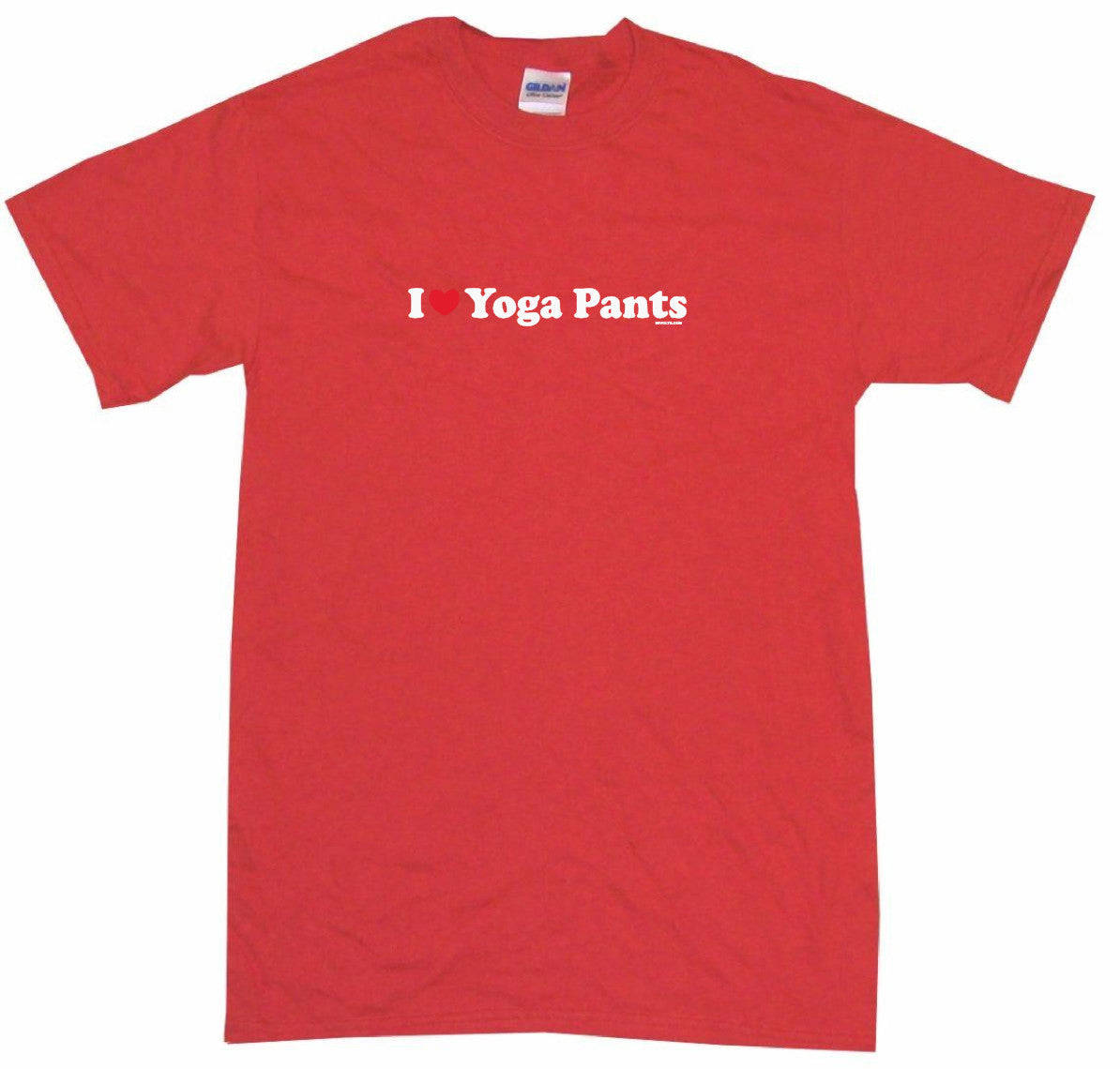 I Heart Love Yoga Pants Tee Shirt OR Hoodie Sweat