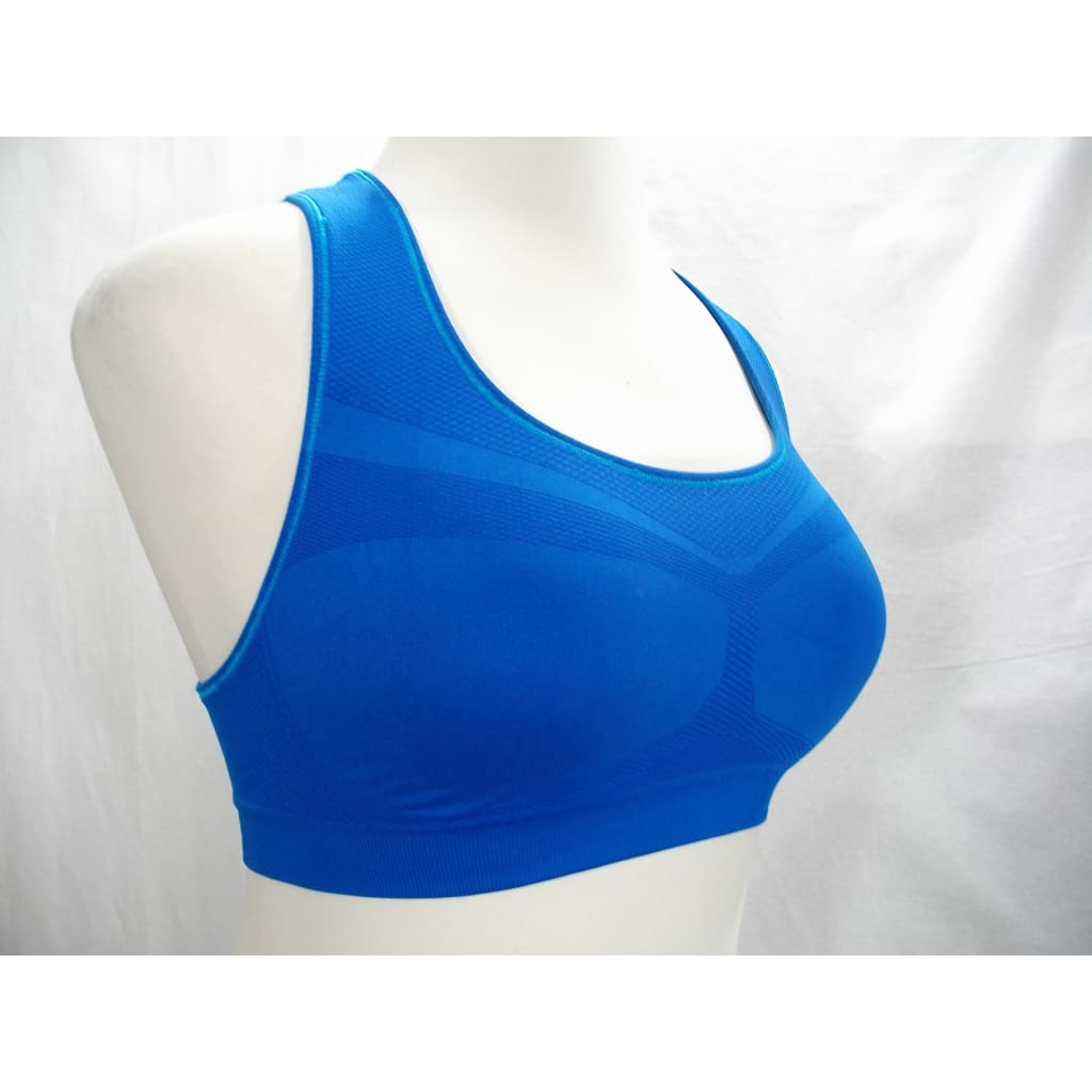 Champion 2900 Freedom Seamless Wire Free Sports Bra - Bozzetto Blue
