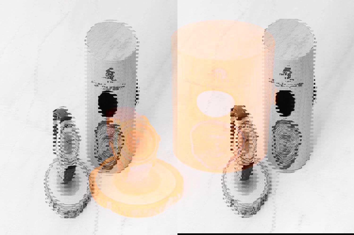 60th Birthday Gift Watch - Unique Wooden Timepiece for Him or Anniversary Gift for Parents