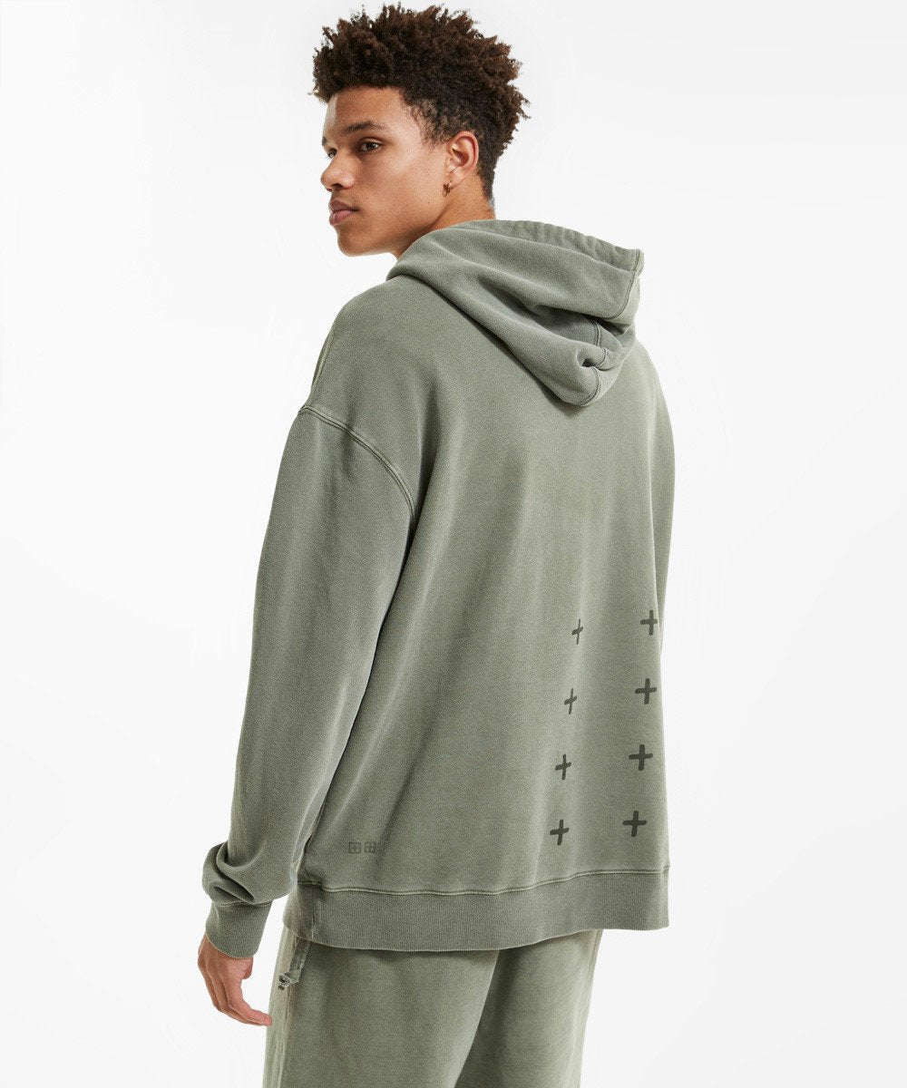 KSUBI 4X4 BIGGIE HOODIE JUNGLE - Premium Cotton Oversized Hoodie for Men