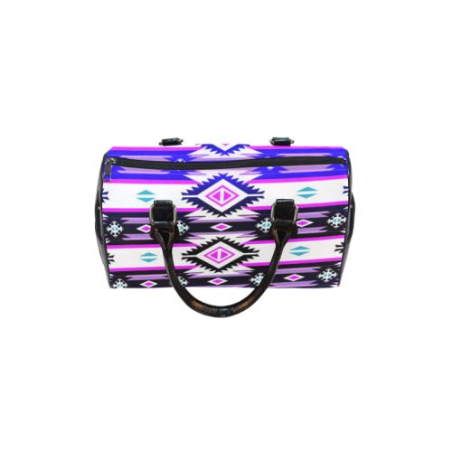 Adobe Dance Boston Handbag - Stylish Canvas & PU Leather Tote for Women