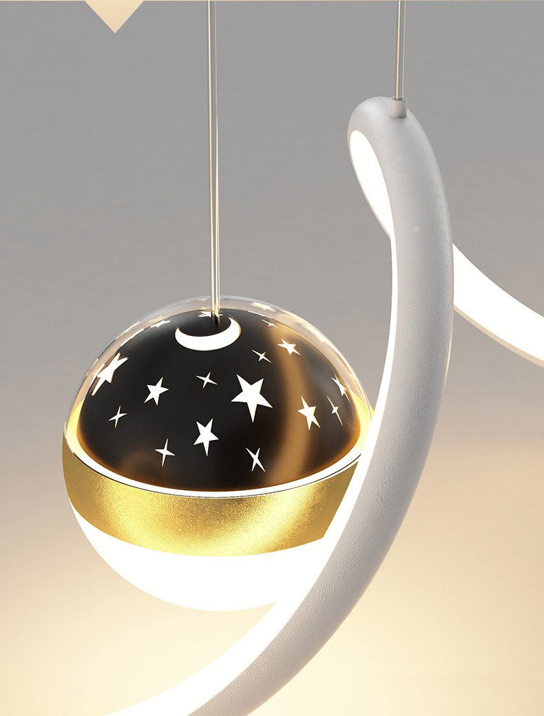 MIRODEMI® Modern Beautiful LED Hanging Chandelier for Living Room, Dining Room, Kitchen