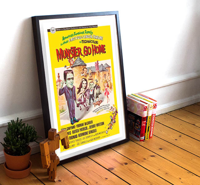 Munster Go Home - 11 x 17 Movie Poster (1966 Reprint, Comedy & Family)