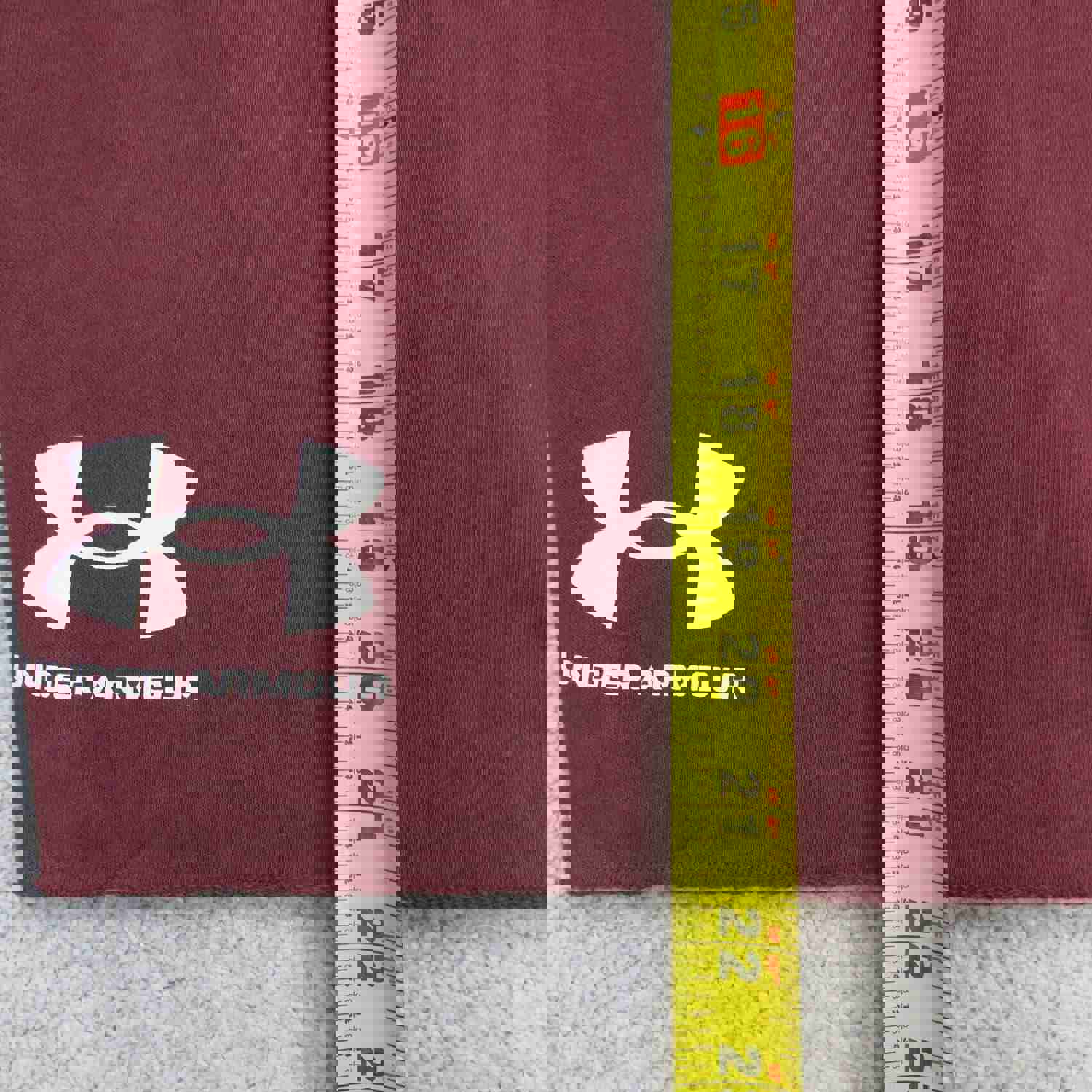 Under Armour Men's X Large Red Athletic Shorts with Elastic Waist