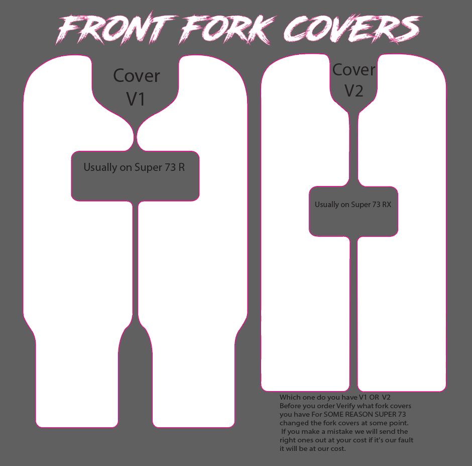 C1X Style Replica Decal Kit for Super 73 RX