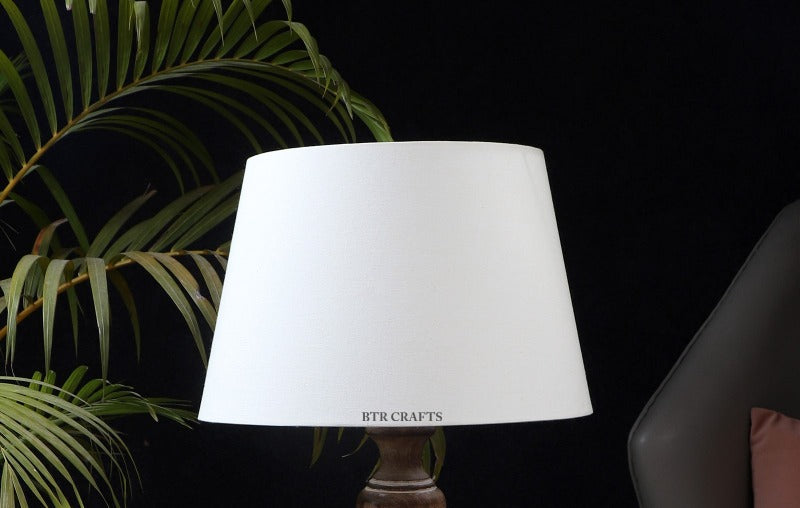 BTR CRAFTS Cream Tapper Lamp Shade 12 Inches