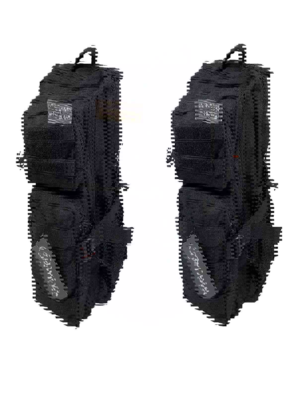 Trooper Clothing YOUTH BLACK 700 DENIER NYLON TACTICAL BACKPACK
