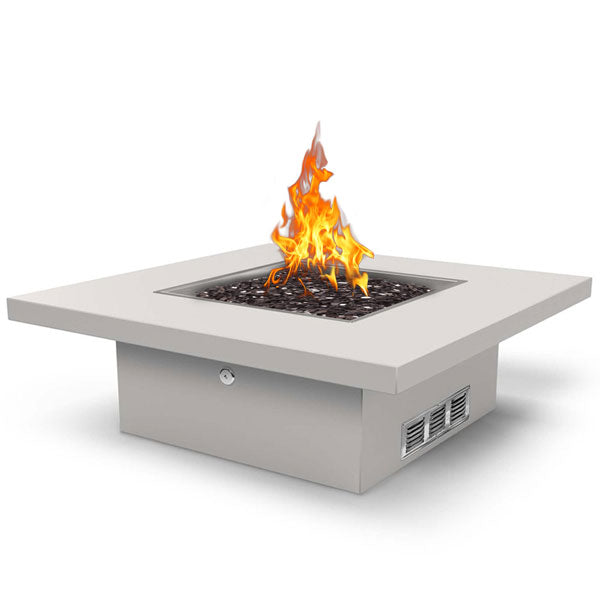 The Outdoor Plus Unfinished Square Fire Pit Table for DIY