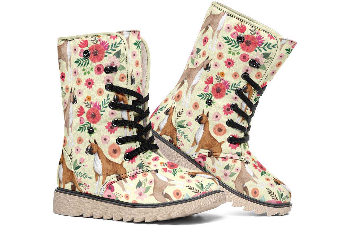Boxer Floral Polar Vibe Boots