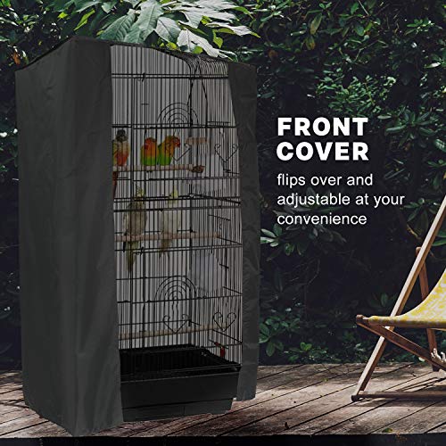 Universal Bird Cage Cover - Breathable & Machine Washable Fabric for Small Birds
