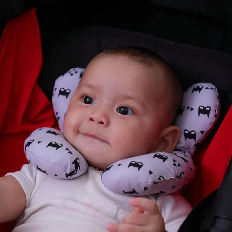 Baby Travel Pillow - Comfortable Head and Neck Support for Newborns and Toddlers