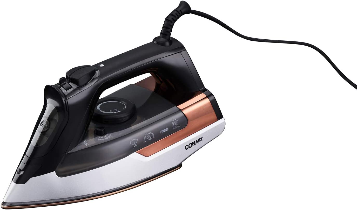 Conair Extreme Steam Pro Steam Clothing Iron, 1875-Watts with Nano Titanium Soleplate