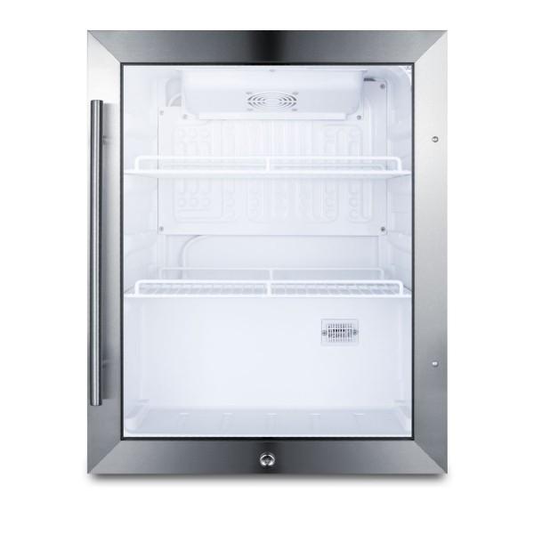Summit SPR314LOS 18 Glass 2.1 cu.ft. Compact Outdoor Beverage Center