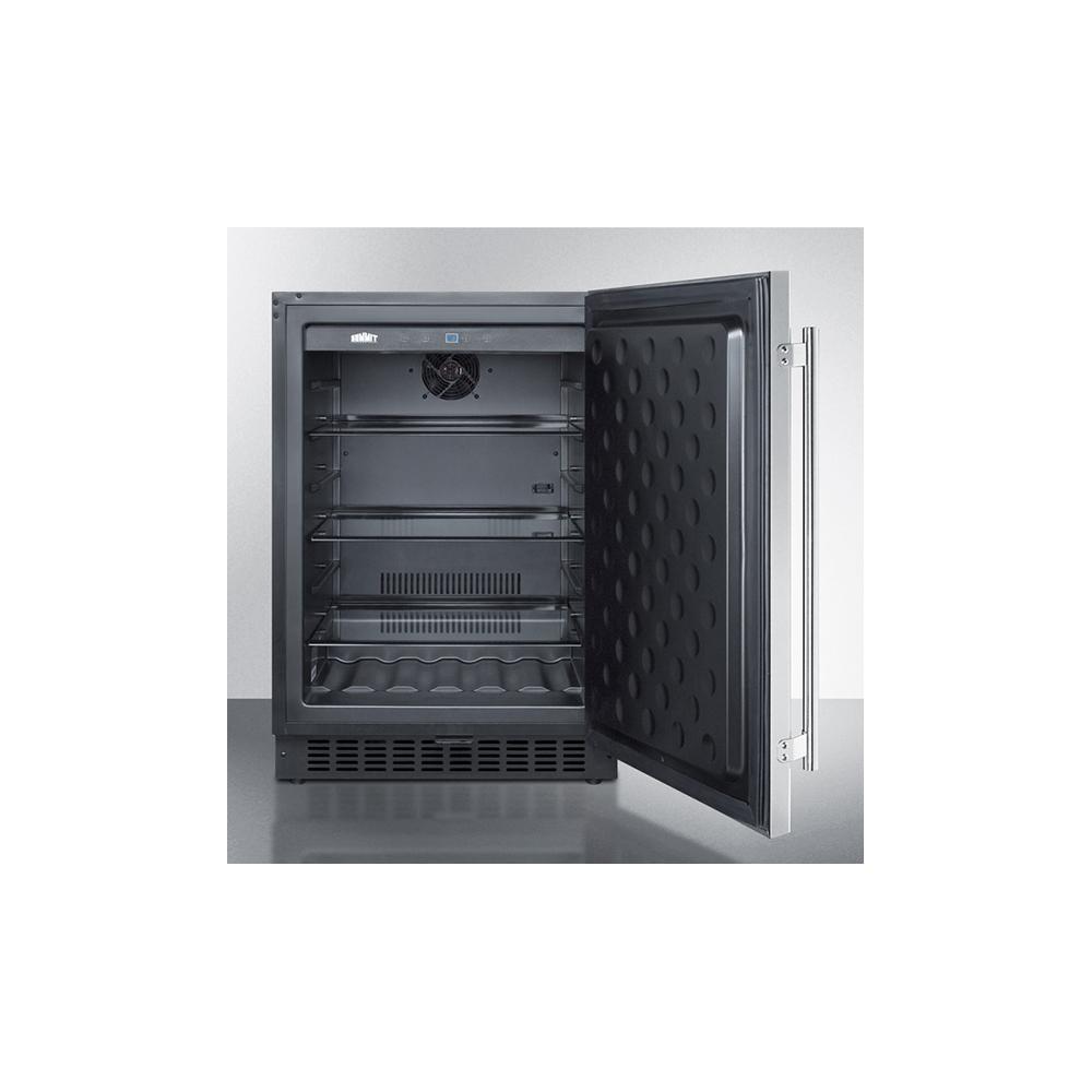 Summit SPR627OS 24 Outdoor Refrigerator with Digital Thermostat