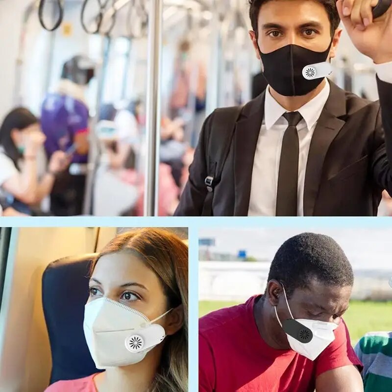 Mini Fan With Clip Rechargeable Personal Circling Fans For Travel, Camping, Walking, Cycling And Daily Use