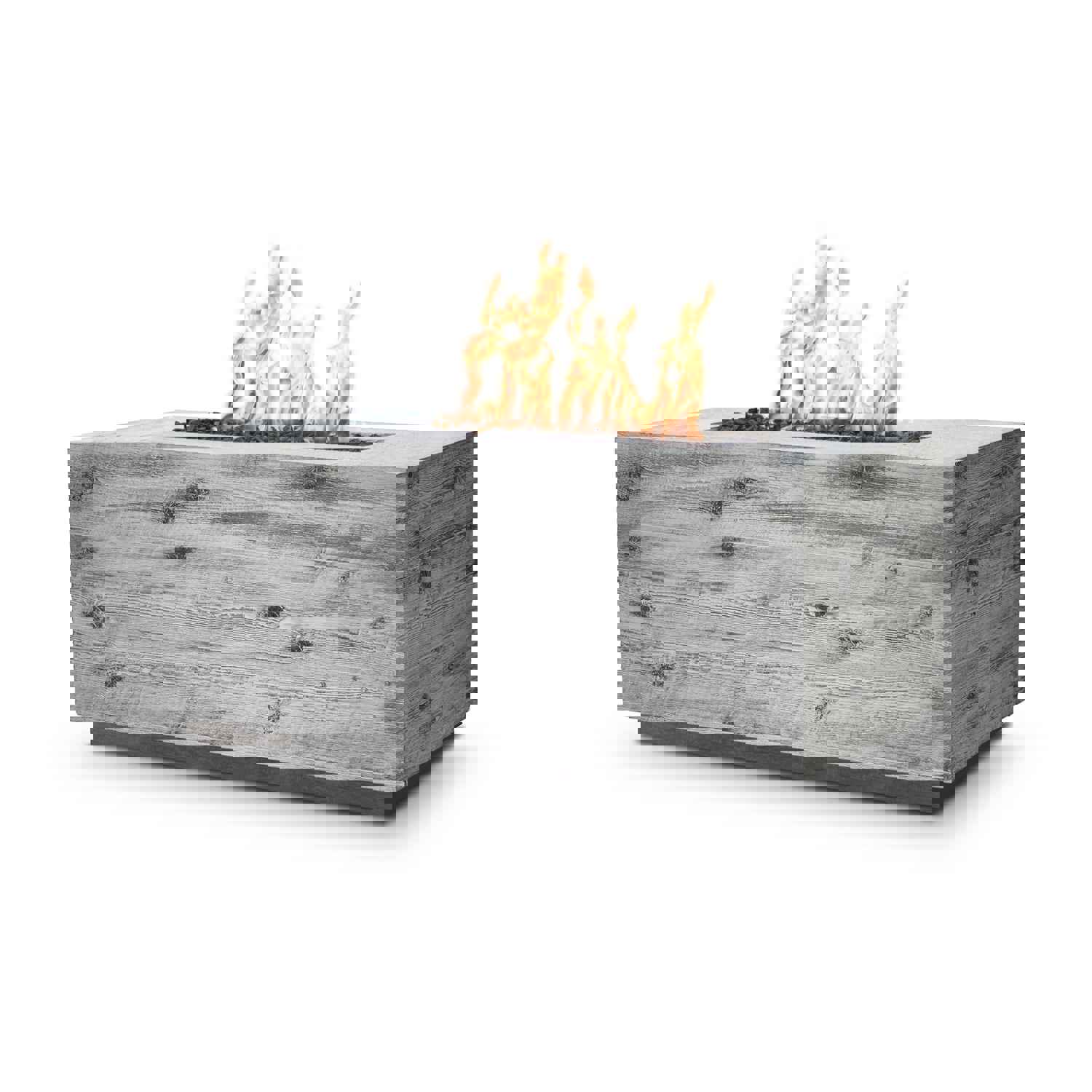 Outdoor Plus Catalina Wood Grain Fire Pit