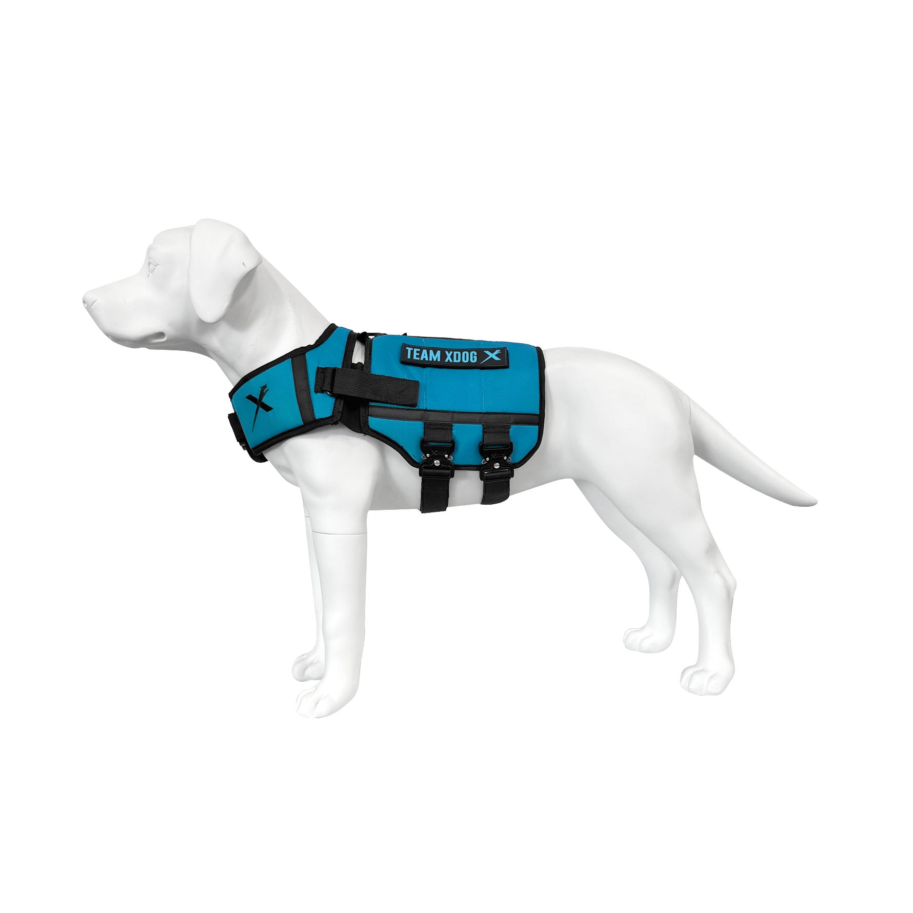 XDOG WEIGHT & FITNESS VEST™️ 3.5 HEALTH ENHANCEMENT DOG HARNESS (Teal & Purple)