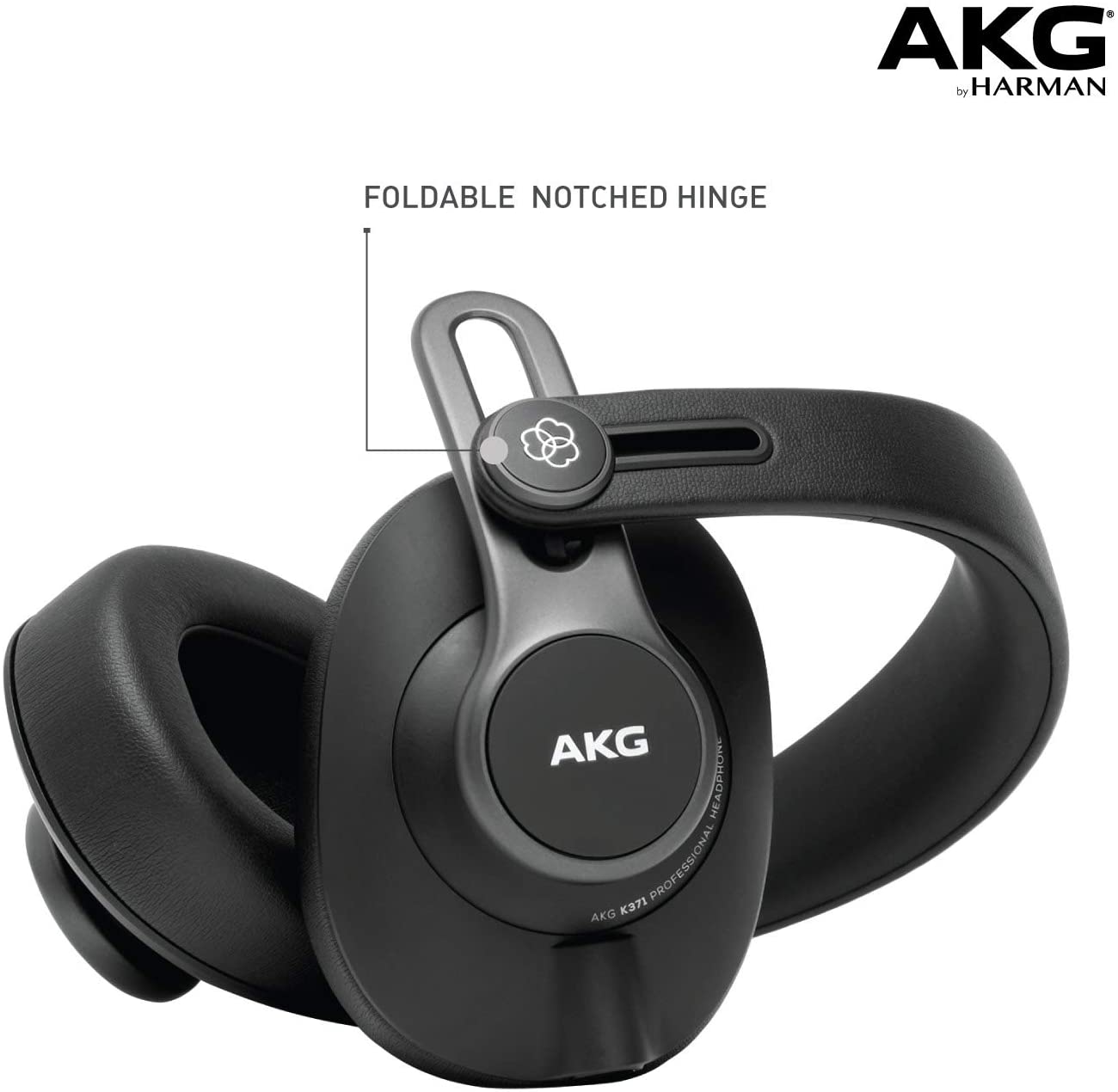 AKG Pro Audio K361 Over-Ear, Closed-Back, Foldable Studio Headphones