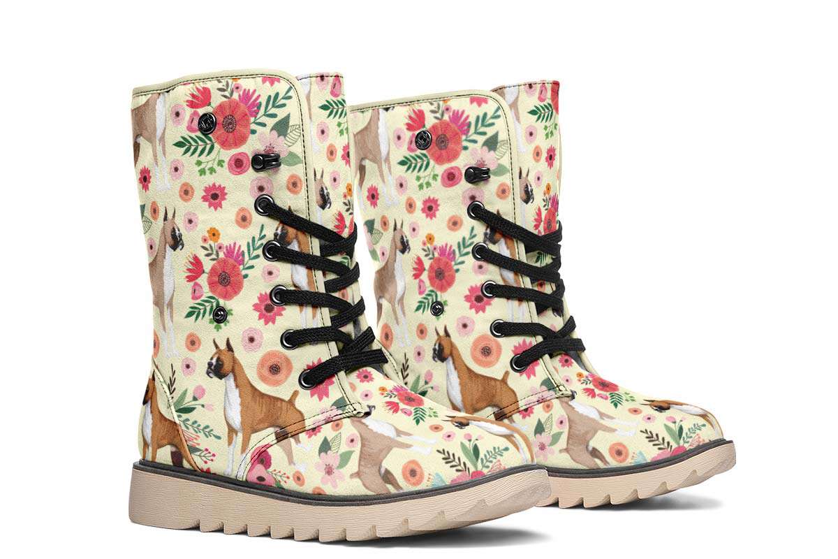 Boxer Floral Polar Vibe Boots