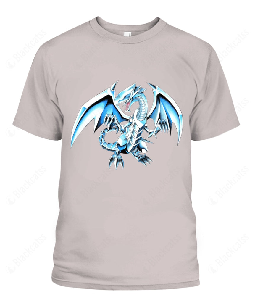 Blue Eyes White Dragon Yu Gi Graphic Apparel - Unisex Classic Fit T-Shirt