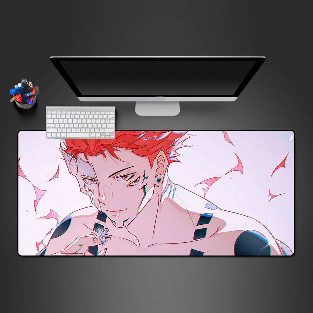 Sukuna Design M-XXL Size Gaming Mouse Pad with Non-Slip Rubber Base