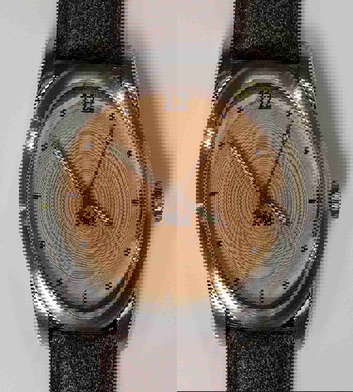 60th Birthday Gift Watch - Unique Wooden Timepiece for Him or Anniversary Gift for Parents