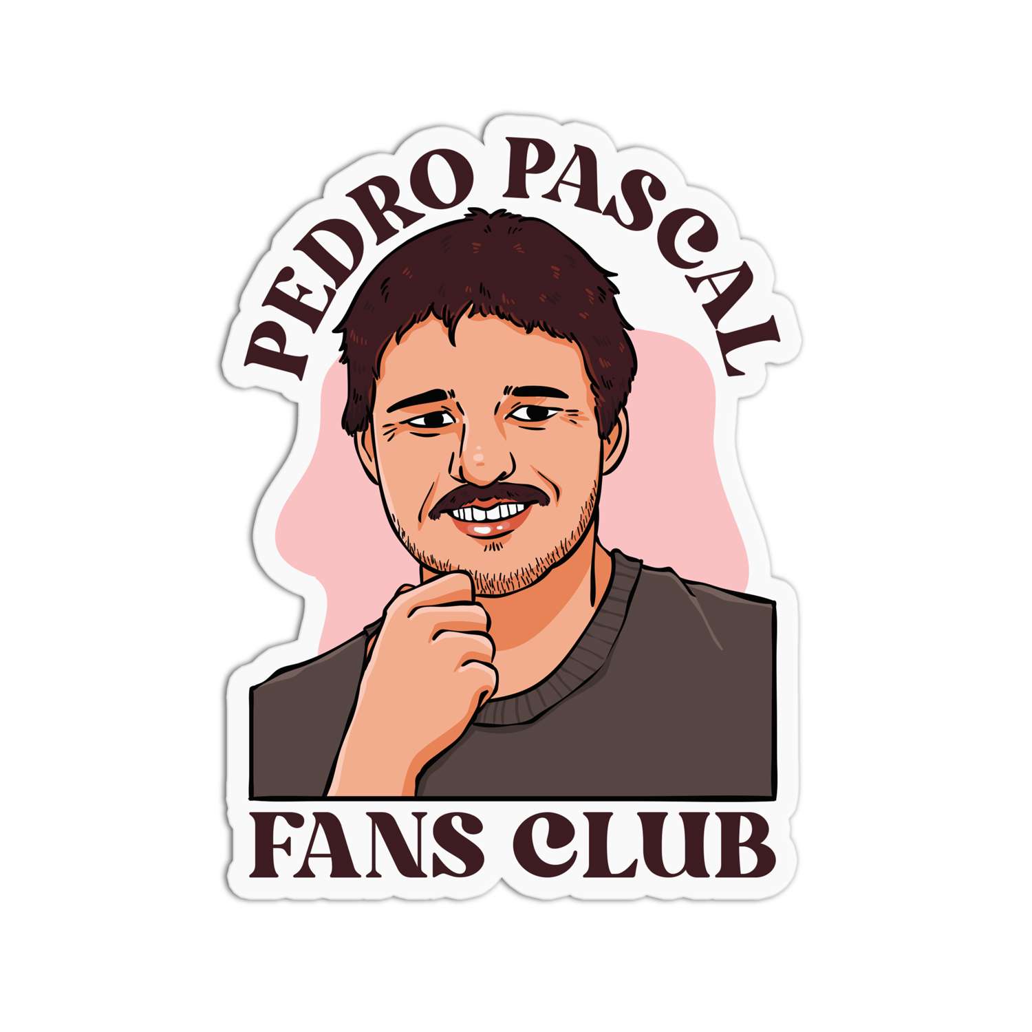 Pedro Pascal Fans Club Pedro Pascal Stickers