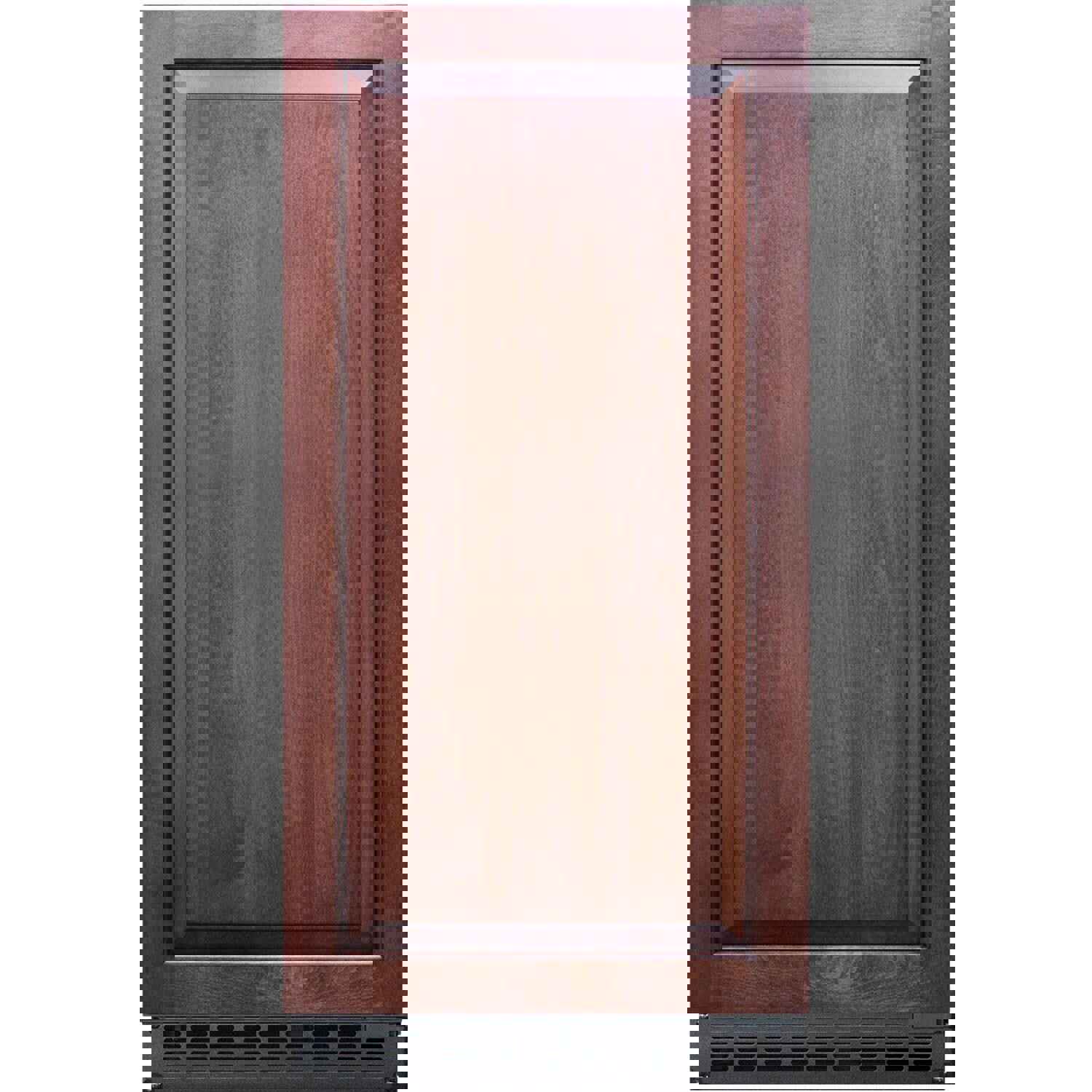 Summit Commercial 62 Lb. 15-Inch Outdoor Rated Clear Ice Maker With Gravity Drain - Custom Panel Ready