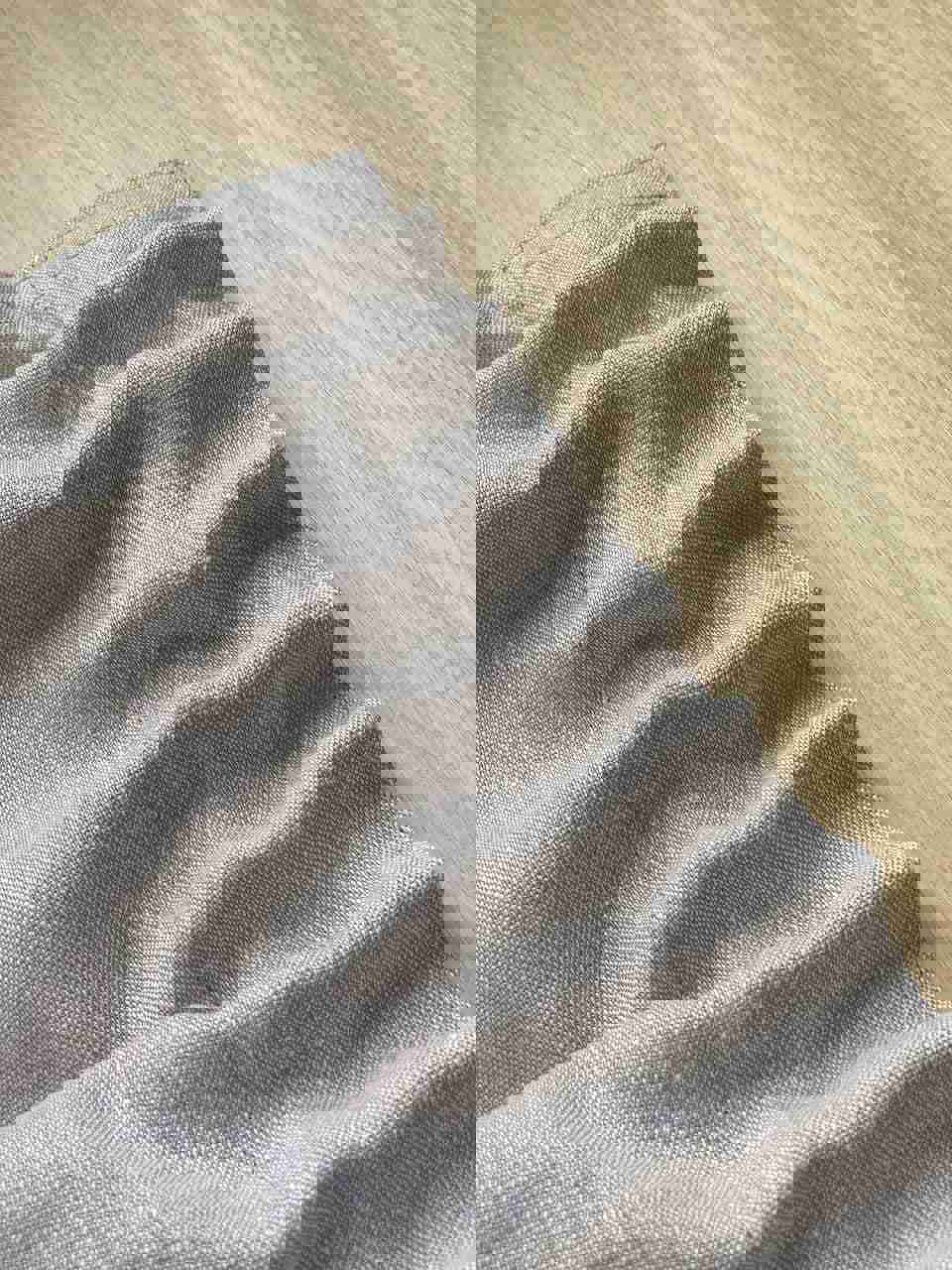 Linen Curtain Panel for Ceiling Track - Unlined, White, Natural, Grey