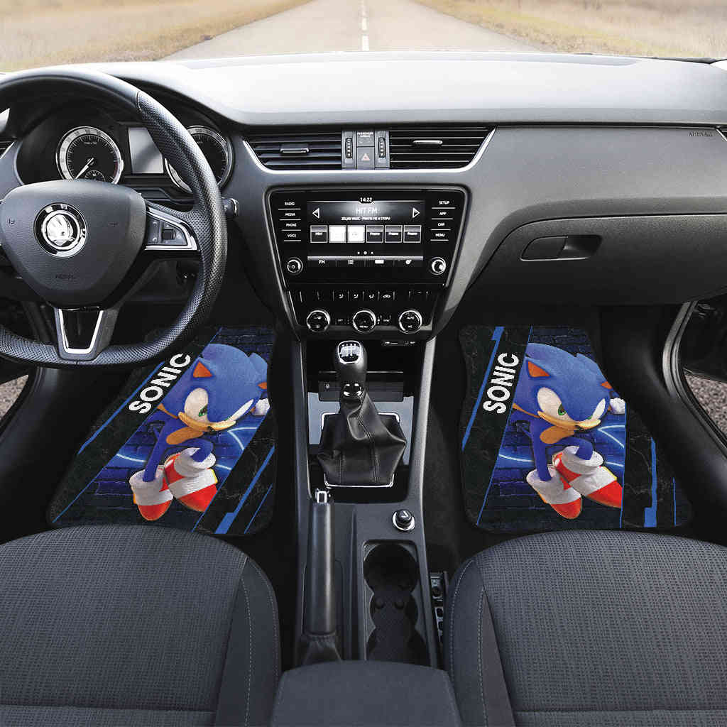 Sonic The Hedgehog Custom Car Floor Mats for Fans