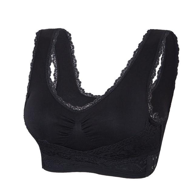 BETTYBRA® Comfy Corset Adjustable Bra with Front Cross Side Buckle and Lace - Buy One Get Two Free